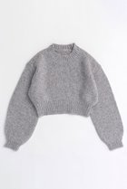 【メゾンスペシャル/MAISON SPECIAL】のWool Short Length Knitwear/ウールショートニット GRY(グレー)|ID: prp329100004608958 ipo3291000000035066498