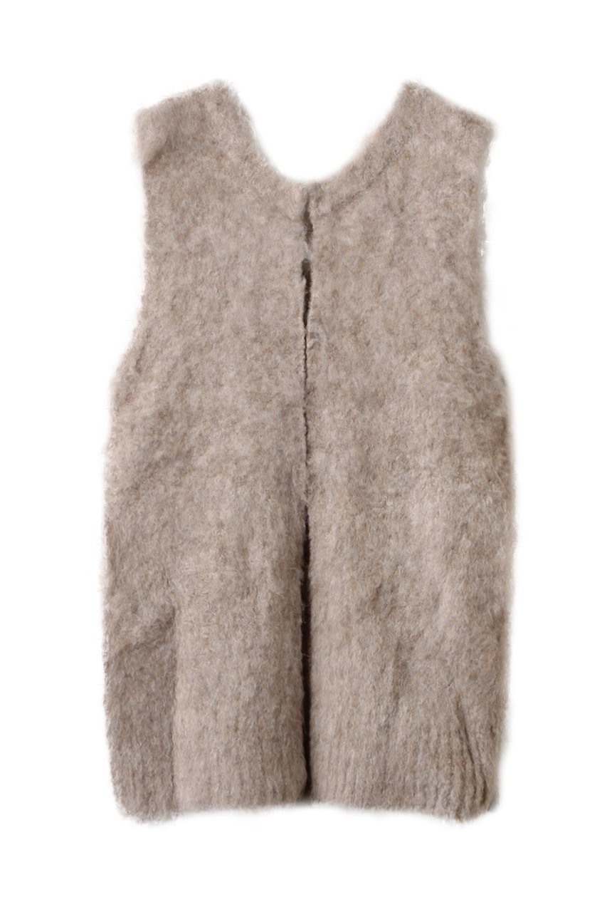 【ミディウミソリッド/MIDIUMISOLID】のraising knitted v/neck vest ベスト 人気、トレンドファッション・服の通販 founy(ファニー) 　ファッション　Fashion　レディースファッション　Fashion for Women　トップス・カットソー　Cut & Sew Tops　ニット　Knit Tops & Sweaters　ベスト&ジレ / 重ね着スタイル　Vests & Gilets　カジュアルプルオーバー・ニットトップス　Pullovers & Knit Tops / Casual Pullovers　おすすめ　Recommended / Our Picks　シンプル　Simple, Minimal　ベスト　Vest, Waistcoat　A/W・秋冬　Autumn/Winter　 other-1|ID: prp329100004608960 ipo3291000000032955932