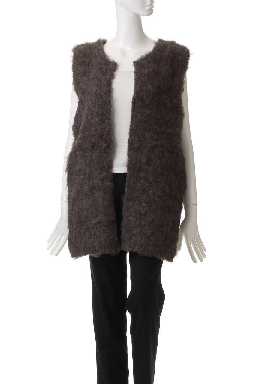 【ミディウミソリッド/MIDIUMISOLID】のraising knitted v/neck vest ベスト 人気、トレンドファッション・服の通販 founy(ファニー) 　ファッション　Fashion　レディースファッション　Fashion for Women　トップス・カットソー　Cut & Sew Tops　ニット　Knit Tops & Sweaters　ベスト&ジレ / 重ね着スタイル　Vests & Gilets　カジュアルプルオーバー・ニットトップス　Pullovers & Knit Tops / Casual Pullovers　おすすめ　Recommended / Our Picks　シンプル　Simple, Minimal　ベスト　Vest, Waistcoat　A/W・秋冬　Autumn/Winter　other-8|ID: prp329100004608960 ipo3291000000034970168