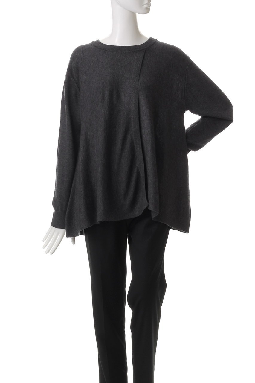 【ミズイロ インド/mizuiro ind】のponcho like P/O プルオーバー 人気、トレンドファッション・服の通販 founy(ファニー) 　ファッション　Fashion　レディースファッション　Fashion for Women　トップス・カットソー　Cut & Sew Tops　ニット　Knit Tops & Sweaters　カジュアルプルオーバー・ニットトップス　Pullovers & Knit Tops / Casual Pullovers　インナー　Innerwear　シンプル　Simple, Minimal　スリット　Slit, Slit Detail　ボトム　Bottoms, Lower Wear　リラックス　Relax, Relaxed Fit　other-2|ID: prp329100004608962 ipo3291000000032956251