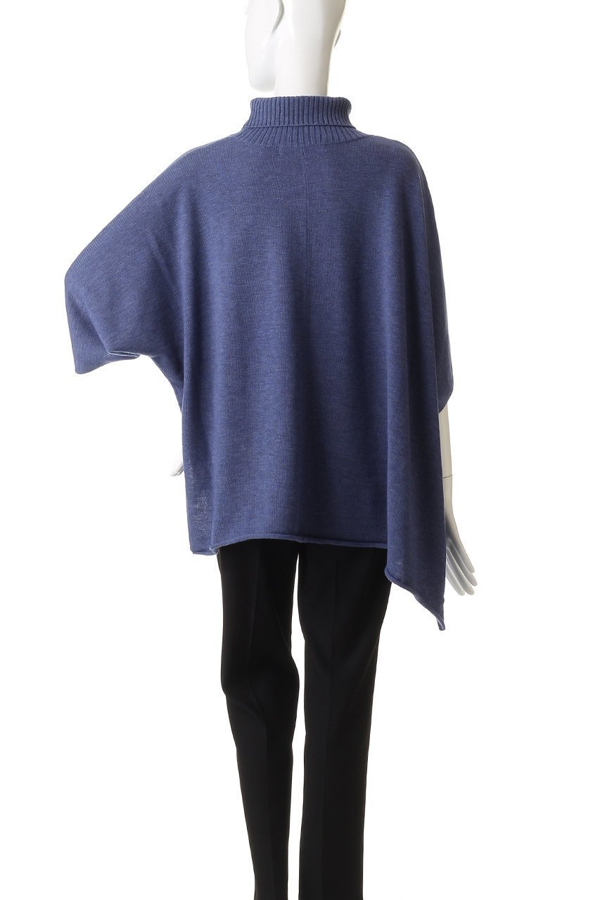 【ミズイロ インド/mizuiro ind】のポンチョライクプルオーバー 人気、トレンドファッション・服の通販 founy(ファニー) 　ファッション　Fashion　レディースファッション　Fashion for Women　トップス・カットソー　Cut & Sew Tops　ニット　Knit Tops & Sweaters　カジュアルプルオーバー・ニットトップス　Pullovers & Knit Tops / Casual Pullovers　アシンメトリー　Asymmetrical Style　シンプル　Simple, Minimal　ハイネック　High Neck, Mock Neck　バランス　Balance, Style Balance　ボトム　Bottoms, Lower Wear　エレガント 上品　Elegant　other-4|ID: prp329100004608962 ipo3291000000034321346