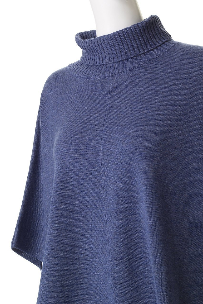 【ミズイロ インド/mizuiro ind】のポンチョライクプルオーバー 人気、トレンドファッション・服の通販 founy(ファニー) ファッション Fashion レディースファッション Fashion for Women トップス・カットソー Cut & Sew Tops ニット Knit Tops & Sweaters カジュアルプルオーバー・ニットトップス Pullovers & Knit Tops / Casual Pullovers アシンメトリー Asymmetrical Style シンプル Simple, Minimal ハイネック High Neck, Mock Neck バランス Balance, Style Balance ボトム Bottoms, Lower Wear エレガント 上品 Elegant other-5|ID: prp329100004608962 ipo3291000000035889158