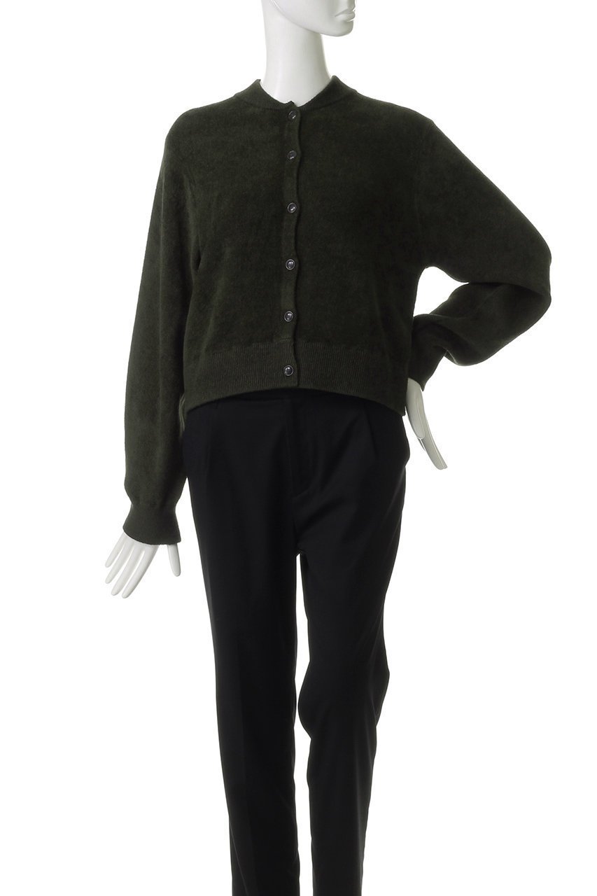 【ミズイロ インド/mizuiro ind】のmole yarn blouson like C/D カーディガン 人気、トレンドファッション・服の通販 founy(ファニー) 　ファッション　Fashion　レディースファッション　Fashion for Women　トップス・カットソー　Cut & Sew Tops　ニット　Knit Tops & Sweaters　カーディガン・羽織り　Layered Style Cardigans　カーディガン　Cardigan, Knitwear　ショート　Short, Short Length　トレンド　Trend, Trending Now　ワイド　Wide, Wide Fit　other-2|ID: prp329100004608964 ipo3291000000032956274