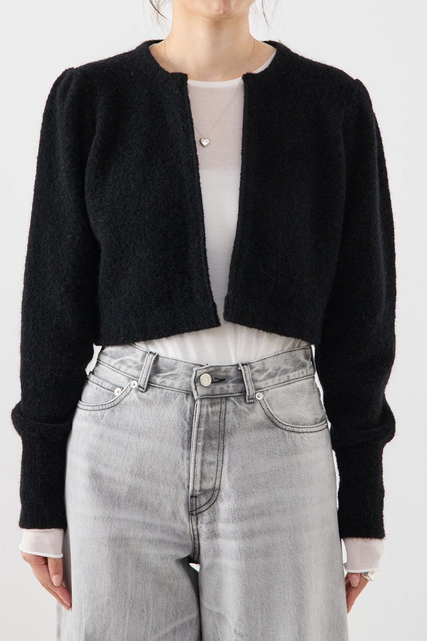 【マルティニーク/martinique】のミルドブークレーボレロカーディガン 人気、トレンドファッション・服の通販 founy(ファニー) ファッション Fashion レディースファッション Fashion for Women トップス・カットソー Cut & Sew Tops ニット Knit Tops & Sweaters カーディガン・羽織り Layered Style Cardigans インナー Innerwear カーディガン Cardigan, Knitwear ギャザー Gathered, Ruffled シアー Sheer, See-Through ショルダー Shoulder, Shoulder Strap ショート Short, Short Length ボレロ Bolero, Short Cardigan 夏 Summer other-6|ID: prp329100004608969 ipo3291000000035042234