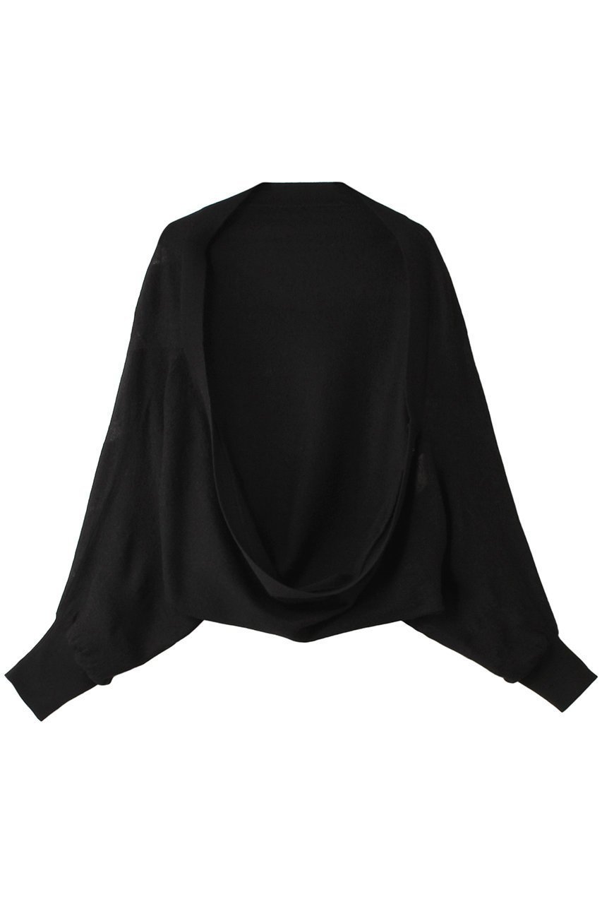 【プレインピープル/PLAIN PEOPLE】のニットカーディガン インテリア・キッズ・メンズ・レディースファッション・服の通販 founy(ファニー) 　ファッション　Fashion　レディースファッション　Fashion for Women　トップス・カットソー　Cut & Sew Tops　ニット　Knit Tops & Sweaters　カーディガン・羽織り　Layered Style Cardigans　カーディガン　Cardigan, Knitwear　シンプル　Simple, Minimal　ボーダー　Border, Stripe　再入荷　Restock / Back in Stock　ブラック|ID: prp329100004608973 ipo3291000000035856157