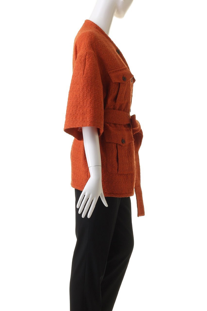 【クラネ/CLANE】のHALF SLEEVE TWEED JACKET/ジャケット 人気、トレンドファッション・服の通販 founy(ファニー) 　ファッション　Fashion　レディースファッション　Fashion for Women　アウター　Coat / Outerwear Collection　レディースジャケット・軽アウター　Jackets　おすすめ　Recommended / Our Picks　シェイプ　Shape, Slim Fit　ジャケット　Jacket, Outerwear　ツイード　Twill, Twill Weave　other-3|ID: prp329100004608974 ipo3291000000035961625