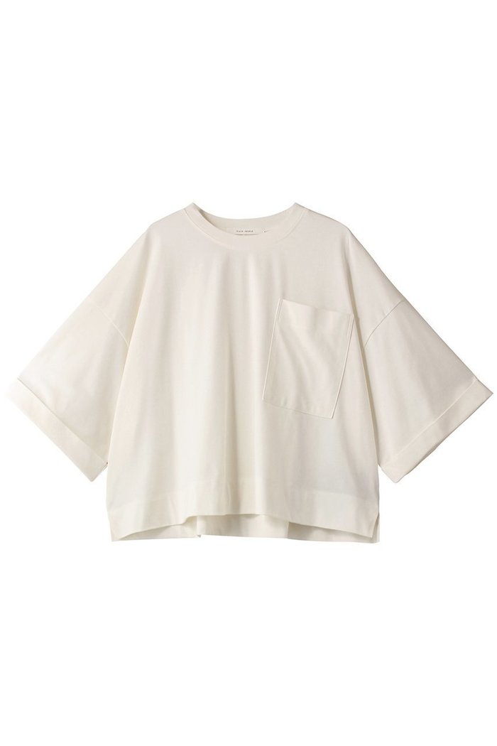 【プレインピープル/PLAIN PEOPLE】のオーガニック天竺ショート丈プルオーバー インテリア・キッズ・メンズ・レディースファッション・服の通販 founy(ファニー) https://founy.com/ ファッション Fashion レディースファッション Fashion for Women トップス・カットソー Cut & Sew Tops ニット Knit Tops & Sweaters カジュアルプルオーバー・ニットトップス Pullovers & Knit Tops / Casual Pullovers オーガニック Organic Cotton ショート Short, Short Length スリーブ Sleeve, Long Sleeve / Short Sleeve トレンド Trend, Trending Now バランス Balance, Style Balance ボトム Bottoms, Lower Wear ワイド Wide, Wide Fit エレガント 上品 Elegant |ID: prp329100004608975 ipo3291000000032956706