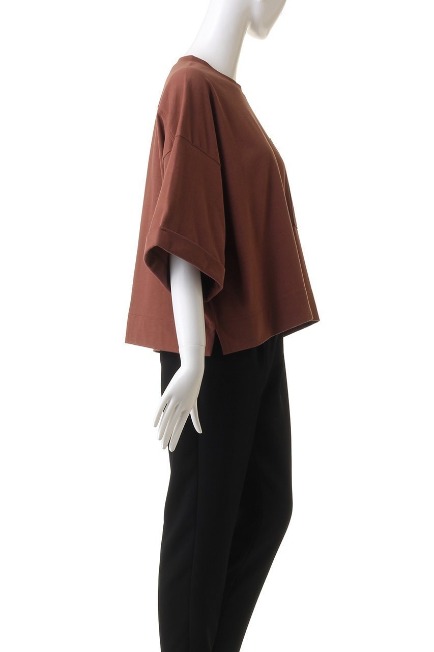 【プレインピープル/PLAIN PEOPLE】のオーガニック天竺ショート丈プルオーバー 人気、トレンドファッション・服の通販 founy(ファニー) 　ファッション　Fashion　レディースファッション　Fashion for Women　トップス・カットソー　Cut & Sew Tops　ニット　Knit Tops & Sweaters　カジュアルプルオーバー・ニットトップス　Pullovers & Knit Tops / Casual Pullovers　オーガニック　Organic Cotton　ショート　Short, Short Length　スリーブ　Sleeve, Long Sleeve / Short Sleeve　トレンド　Trend, Trending Now　バランス　Balance, Style Balance　ボトム　Bottoms, Lower Wear　ワイド　Wide, Wide Fit　エレガント 上品　Elegant　other-3|ID: prp329100004608975 ipo3291000000032956721