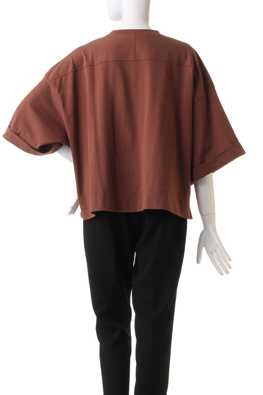 【プレインピープル/PLAIN PEOPLE】のオーガニック天竺ショート丈プルオーバー 人気、トレンドファッション・服の通販 founy(ファニー) 　ファッション　Fashion　レディースファッション　Fashion for Women　トップス・カットソー　Cut & Sew Tops　ニット　Knit Tops & Sweaters　カジュアルプルオーバー・ニットトップス　Pullovers & Knit Tops / Casual Pullovers　オーガニック　Organic Cotton　ショート　Short, Short Length　スリーブ　Sleeve, Long Sleeve / Short Sleeve　トレンド　Trend, Trending Now　バランス　Balance, Style Balance　ボトム　Bottoms, Lower Wear　ワイド　Wide, Wide Fit　エレガント 上品　Elegant　other-4|ID: prp329100004608975 ipo3291000000032956726