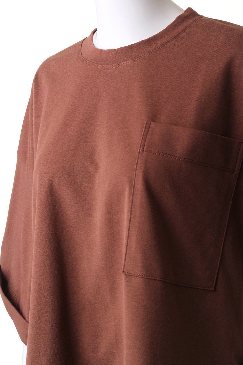 【プレインピープル/PLAIN PEOPLE】のオーガニック天竺ショート丈プルオーバー 人気、トレンドファッション・服の通販 founy(ファニー) 　ファッション　Fashion　レディースファッション　Fashion for Women　トップス・カットソー　Cut & Sew Tops　ニット　Knit Tops & Sweaters　カジュアルプルオーバー・ニットトップス　Pullovers & Knit Tops / Casual Pullovers　オーガニック　Organic Cotton　ショート　Short, Short Length　スリーブ　Sleeve, Long Sleeve / Short Sleeve　トレンド　Trend, Trending Now　バランス　Balance, Style Balance　ボトム　Bottoms, Lower Wear　ワイド　Wide, Wide Fit　エレガント 上品　Elegant　other-5|ID: prp329100004608975 ipo3291000000032956730