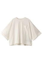 【プレインピープル/PLAIN PEOPLE】のオーガニック天竺ショート丈プルオーバー オフホワイト|ID: prp329100004608975 ipo3291000000035856274