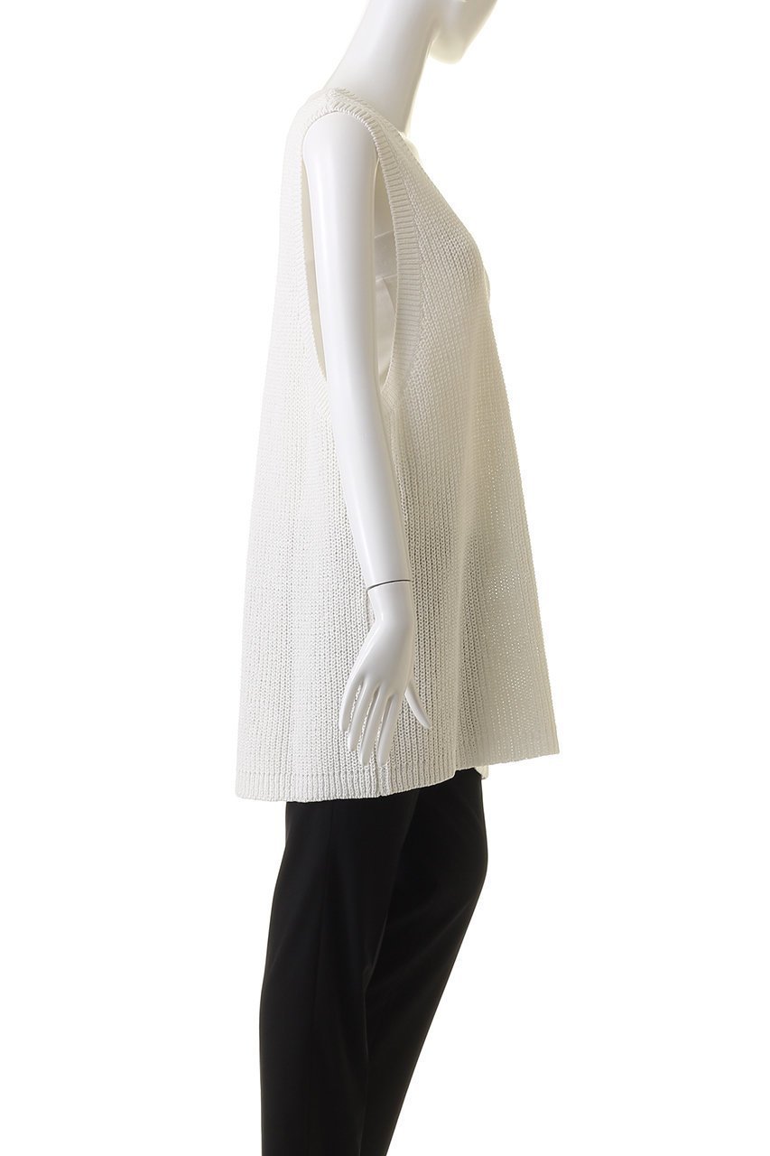 【プレインピープル/PLAIN PEOPLE】のコットン2WAYニットベスト 人気、トレンドファッション・服の通販 founy(ファニー) 　ファッション　Fashion　レディースファッション　Fashion for Women　トップス・カットソー　Cut & Sew Tops　ニット　Knit Tops & Sweaters　ベスト&ジレ / 重ね着スタイル　Vests & Gilets　カジュアルプルオーバー・ニットトップス　Pullovers & Knit Tops / Casual Pullovers　フロント　Front, Front Design　ベスト　Vest, Waistcoat　ロング　Long, Long-Length　畦　Ribbed Knit　other-3|ID: prp329100004608976 ipo3291000000032956749