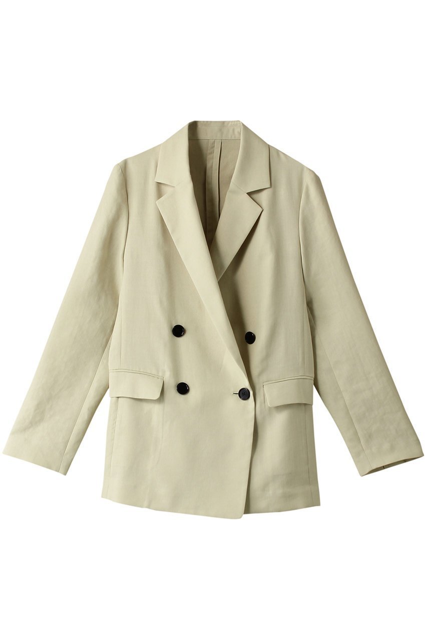 【マルティニーク/martinique】のダブルジャケット インテリア・キッズ・メンズ・レディースファッション・服の通販 founy(ファニー) 　ファッション　Fashion　レディースファッション　Fashion for Women　アウター　Coat / Outerwear Collection　レディースジャケット・軽アウター　Jackets　おすすめ　Recommended / Our Picks　ジャケット　Jacket, Outerwear　スタンダード　Standard, Basic　セットアップ　Set-Up, Coordinated Outfit　ダブル　Double, Double-Breasted　ボックス　Boxy, Box Shape　モダン　Modern, Contemporary　定番　Standard, Basic Item　グリーン|ID: prp329100004608977 ipo3291000000032956800