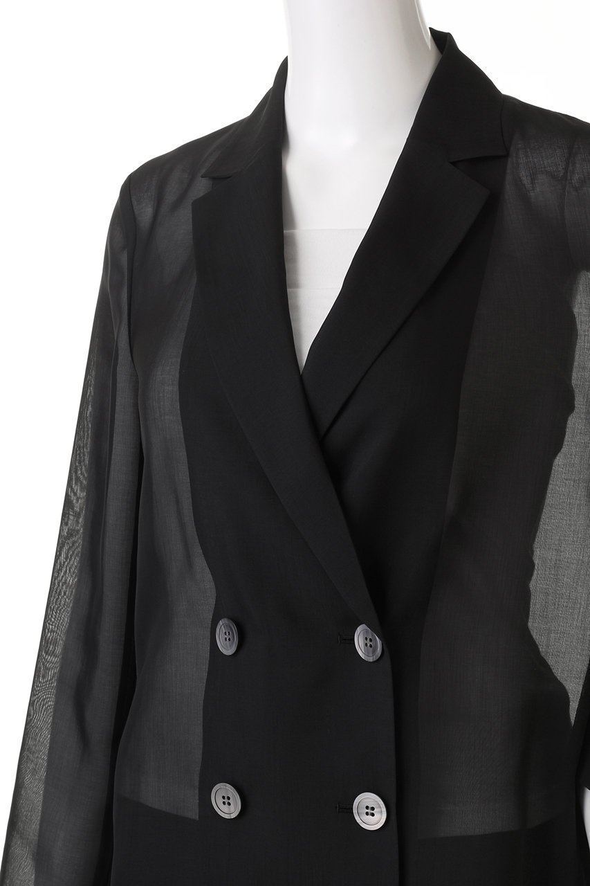 【アルアバイル/allureville】のワルツシアーオーガンジャケット 人気、トレンドファッション・服の通販 founy(ファニー) ファッション Fashion レディースファッション Fashion for Women アウター Coat / Outerwear Collection レディースジャケット・軽アウター Jackets おすすめ Recommended / Our Picks カッティング Cutting Detail クール Cool, Chic シアー Sheer, See-Through ジャケット Jacket, Outerwear マニッシュ Mannish, Boyish エレガント 上品 Elegant other-5|ID: prp329100004608978 ipo3291000000032956933