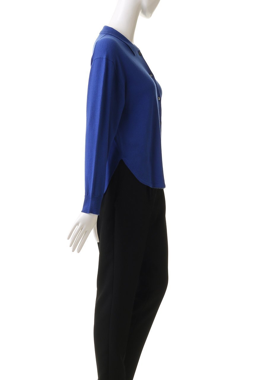 【ミズイロ インド/mizuiro ind】のshirt like C/D カーディガン 人気、トレンドファッション・服の通販 founy(ファニー) 　ファッション　Fashion　レディースファッション　Fashion for Women　トップス・カットソー　Cut & Sew Tops　ニット　Knit Tops & Sweaters　カーディガン・羽織り　Layered Style Cardigans　シャツ・ブラウス・オフィスカジュアル　Elegant Blouses & Button-Ups　カーディガン　Cardigan, Knitwear　スリーブ　Sleeve, Long Sleeve / Short Sleeve　ラウンド　Round, Round Neck　ロング　Long, Long-Length　定番　Standard, Basic Item　other-3|ID: prp329100004608980 ipo3291000000032957046