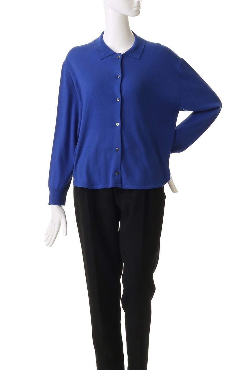 【ミズイロ インド/mizuiro ind】のshirt like C/D カーディガン 人気、トレンドファッション・服の通販 founy(ファニー) 　ファッション　Fashion　レディースファッション　Fashion for Women　トップス・カットソー　Cut & Sew Tops　ニット　Knit Tops & Sweaters　カーディガン・羽織り　Layered Style Cardigans　シャツ・ブラウス・オフィスカジュアル　Elegant Blouses & Button-Ups　カーディガン　Cardigan, Knitwear　スリーブ　Sleeve, Long Sleeve / Short Sleeve　ラウンド　Round, Round Neck　ロング　Long, Long-Length　再入荷　Restock / Back in Stock　定番　Standard, Basic Item　other-2|ID: prp329100004608980 ipo3291000000034806042