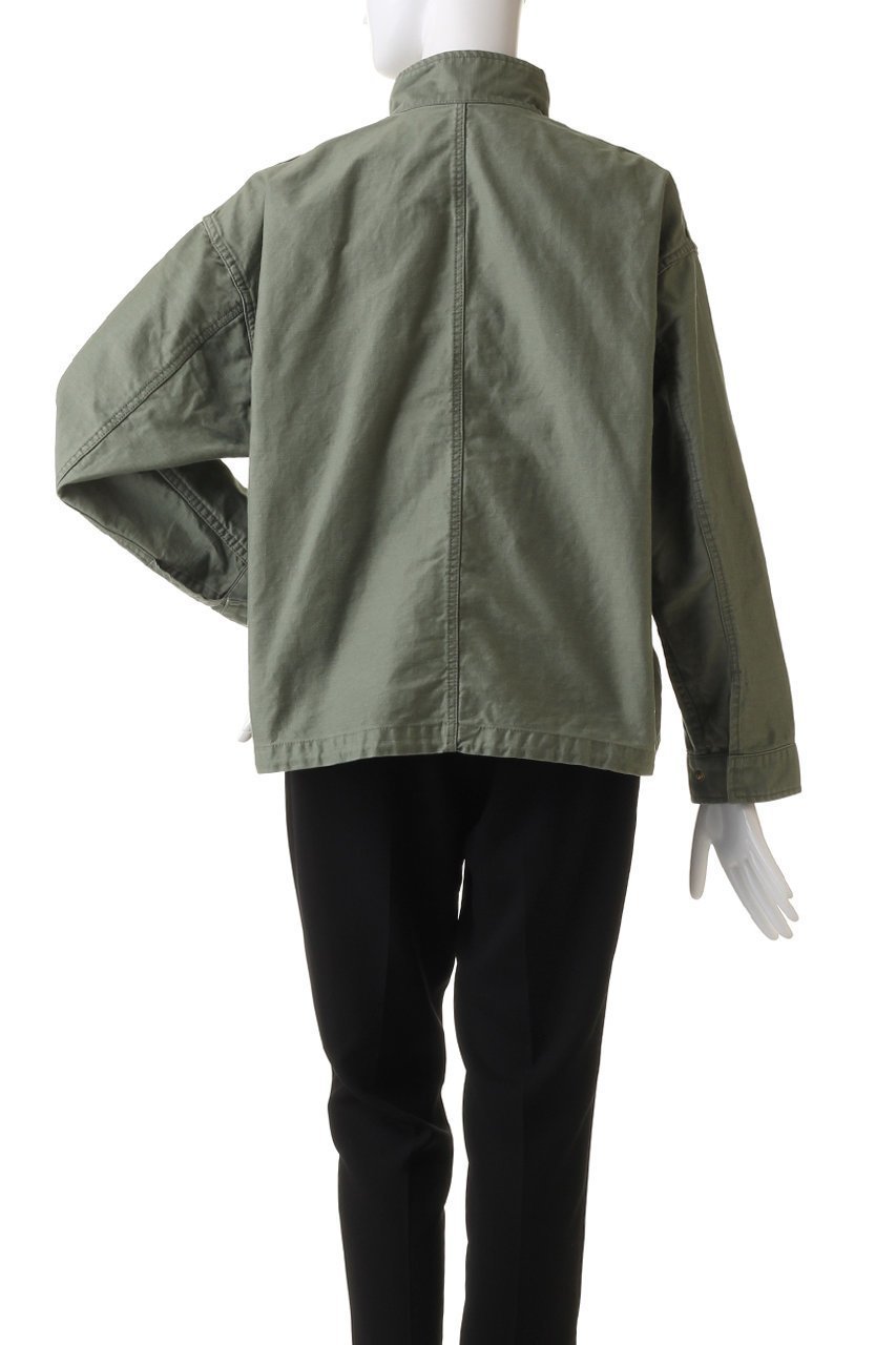 【エリオポール/heliopole】のミリタリーショートブルゾン 人気、トレンドファッション・服の通販 founy(ファニー) 　ファッション　Fashion　レディースファッション　Fashion for Women　アウター　Coat / Outerwear Collection　レディースジャケット・軽アウター　Jackets　ブルゾンジャケット・スポーティアウター　Blouson Jackets　ジャケット　Jacket, Outerwear　ブルゾン　Blouson, Bomber Jacket　ヴィンテージ　Vintage Style　other-4|ID: prp329100004608982 ipo3291000000032957302
