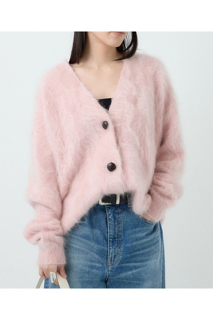 【カオス/Chaos】のロンデリアカーディガン インテリア・キッズ・メンズ・レディースファッション・服の通販 founy(ファニー) 　ファッション　Fashion　レディースファッション　Fashion for Women　トップス・カットソー　Cut & Sew Tops　ニット　Knit Tops & Sweaters　カーディガン・羽織り　Layered Style Cardigans　カーディガン　Cardigan, Knitwear　ドロップ　Drop Shoulder, Dropped Style　新作・新入荷　New Arrivals / New In　ピンク|ID: prp329100004608984 ipo3291000000032957569
