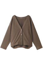 【エリオポール/heliopole】のポンチカーディガン 人気、トレンドファッション・服の通販 founy(ファニー) ファッション Fashion レディースファッション Fashion for Women トップス・カットソー Cut & Sew Tops ニット Knit Tops & Sweaters カーディガン・羽織り Layered Style Cardigans カーディガン Cardigan, Knitwear thumbnail ブラウン|ID: prp329100004608985 ipo3291000000032957604