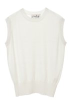 【マルティニーク/martinique】の【l heritage martinique】SHERBETノースリーブニット(アンサンブル対応可) ホワイト|ID: prp329100004608990 ipo3291000000032958109