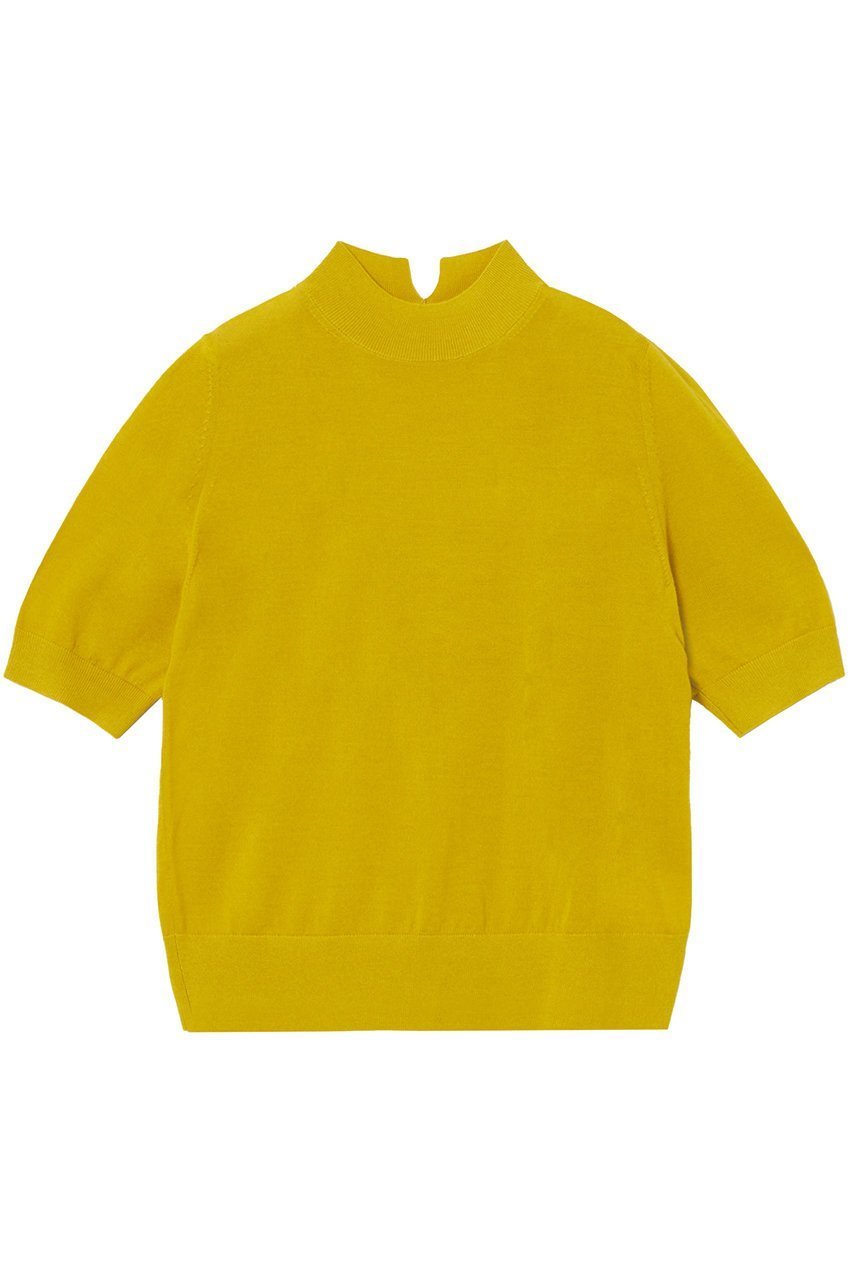 【アナイ/ANAYI】のエキストラメリノ5分袖 プルオーバー 人気、トレンドファッション・服の通販 founy(ファニー) 　ファッション　Fashion　レディースファッション　Fashion for Women　トップス・カットソー　Cut & Sew Tops　ニット　Knit Tops & Sweaters　カジュアルプルオーバー・ニットトップス　Pullovers & Knit Tops / Casual Pullovers　エレガント 上品　Elegant　スリット　Slit, Slit Detail　ハイネック　High Neck, Mock Neck　夏　Summer　春　Spring　 other-1|ID: prp329100004608992 ipo3291000000032958129