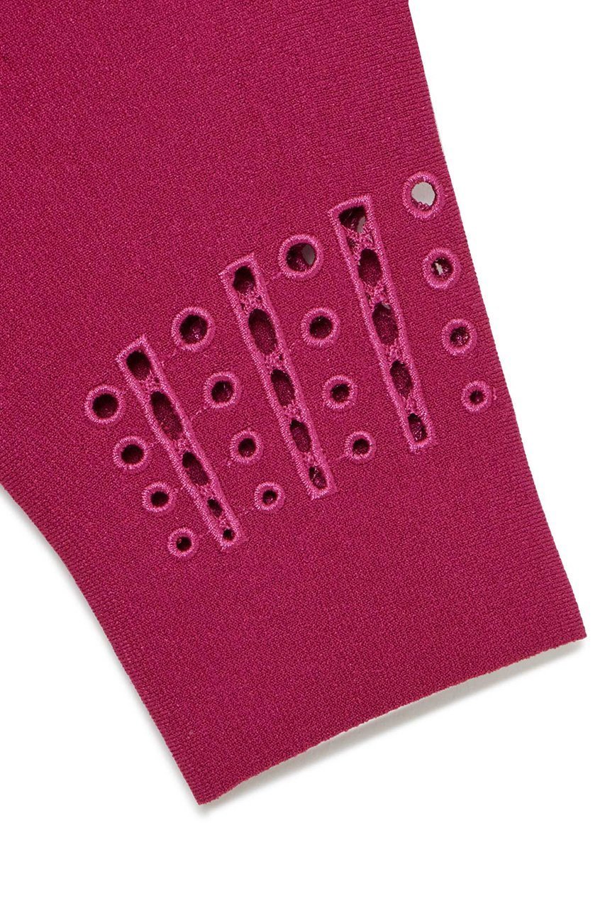 【アナイ/ANAYI】のドットカットワークショートプルオーバー 人気、トレンドファッション・服の通販 founy(ファニー) 　ファッション　Fashion　レディースファッション　Fashion for Women　トップス・カットソー　Cut & Sew Tops　ニット　Knit Tops & Sweaters　カジュアルプルオーバー・ニットトップス　Pullovers & Knit Tops / Casual Pullovers　おすすめ　Recommended / Our Picks　なめらか　Smooth, Silky Texture　ショート　Short, Short Length　シルク　Silk, 100% Silk　シンプル　Simple, Minimal　ストレッチ　Stretch, Stretchy Fabric　スペシャル　Special, Limited Edition　ドット　Polka Dot, Dot Pattern　パターン　Pattern, Design Print　モダン　Modern, Contemporary　ワーク　Workwear, Utility Style　other-3|ID: prp329100004608993 ipo3291000000036028751