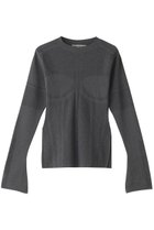 【プランク プロジェクト/PRANK PROJECT】のメッシュビスチェニット / Mesh Bustier Knit GRY(グレー)|ID: prp329100004608996 ipo3291000000032958200