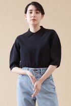 【マルティニーク/martinique】のバルーンスリーブプルオーバー ネイビー×ブラック|ID: prp329100004609001 ipo3291000000032958291