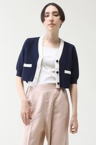 【マルティニーク/martinique】のクロップドセットカーディガン(アンサンブル対応可) ネイビー|ID: prp329100004609002 ipo3291000000032958320
