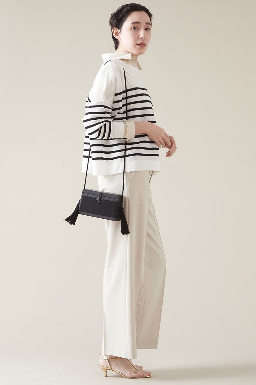 【マルティニーク/martinique】の【Traditional Weatherwear】BMB KNIT SHEER ボーダーシアーニット 人気、トレンドファッション・服の通販 founy(ファニー) 　ファッション　Fashion　レディースファッション　Fashion for Women　トップス・カットソー　Cut & Sew Tops　ニット　Knit Tops & Sweaters　カジュアルプルオーバー・ニットトップス　Pullovers & Knit Tops / Casual Pullovers　キルティング　Quilted, Quilting　シアー　Sheer, See-Through　ベーシック　Basic, Essential　ボーダー　Border, Stripe　other-5|ID: prp329100004609003 ipo3291000000032958318