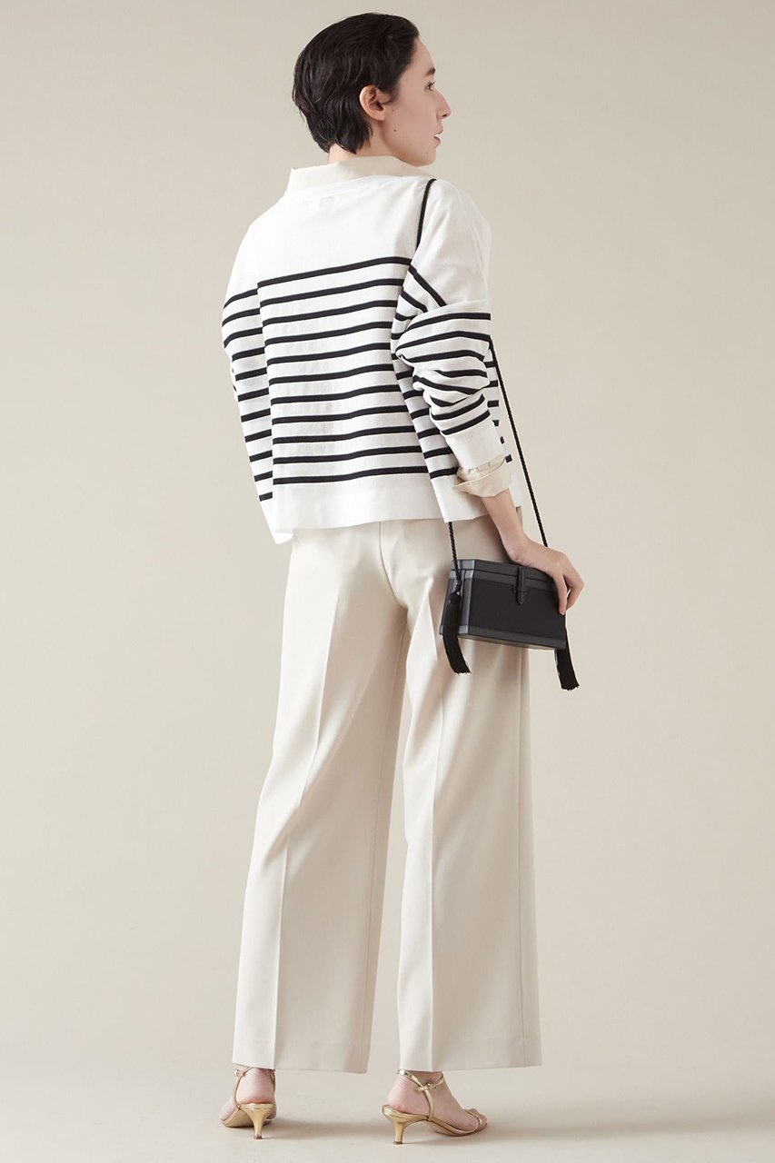 【マルティニーク/martinique】の【Traditional Weatherwear】BMB KNIT SHEER ボーダーシアーニット 人気、トレンドファッション・服の通販 founy(ファニー) 　ファッション　Fashion　レディースファッション　Fashion for Women　トップス・カットソー　Cut & Sew Tops　ニット　Knit Tops & Sweaters　カジュアルプルオーバー・ニットトップス　Pullovers & Knit Tops / Casual Pullovers　キルティング　Quilted, Quilting　シアー　Sheer, See-Through　ベーシック　Basic, Essential　ボーダー　Border, Stripe　other-6|ID: prp329100004609003 ipo3291000000032958322