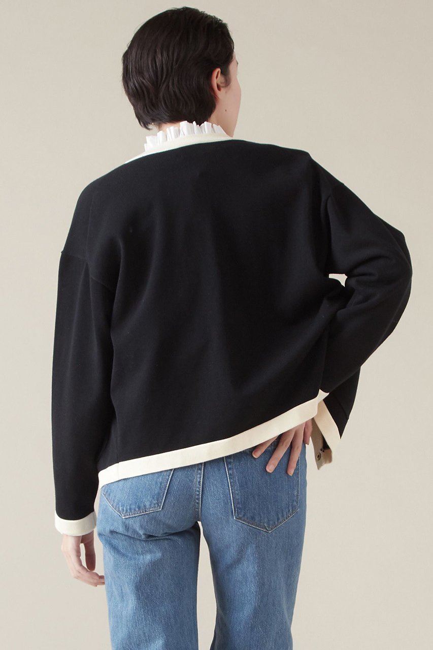 【マルティニーク/martinique】の【Traditional Weatherwear】ARKLEY KNIT バイカラーカーディガン 人気、トレンドファッション・服の通販 founy(ファニー) 　ファッション　Fashion　レディースファッション　Fashion for Women　トップス・カットソー　Cut & Sew Tops　ニット　Knit Tops & Sweaters　カーディガン・羽織り　Layered Style Cardigans　カーディガン　Cardigan, Knitwear　キルティング　Quilted, Quilting　ドット　Polka Dot, Dot Pattern　ベーシック　Basic, Essential　エレガント 上品　Elegant　other-3|ID: prp329100004609004 ipo3291000000032958337