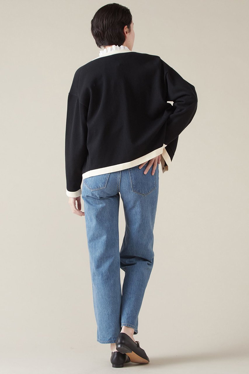 【マルティニーク/martinique】の【Traditional Weatherwear】ARKLEY KNIT バイカラーカーディガン 人気、トレンドファッション・服の通販 founy(ファニー) 　ファッション　Fashion　レディースファッション　Fashion for Women　トップス・カットソー　Cut & Sew Tops　ニット　Knit Tops & Sweaters　カーディガン・羽織り　Layered Style Cardigans　カーディガン　Cardigan, Knitwear　キルティング　Quilted, Quilting　ドット　Polka Dot, Dot Pattern　ベーシック　Basic, Essential　エレガント 上品　Elegant　other-6|ID: prp329100004609004 ipo3291000000032958346
