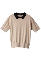 【マルティニーク/martinique】の【JOHN SMEDLEY】半袖クレリックポロシャツ ブラウン|ID: prp329100004609005 ipo3291000000032958360