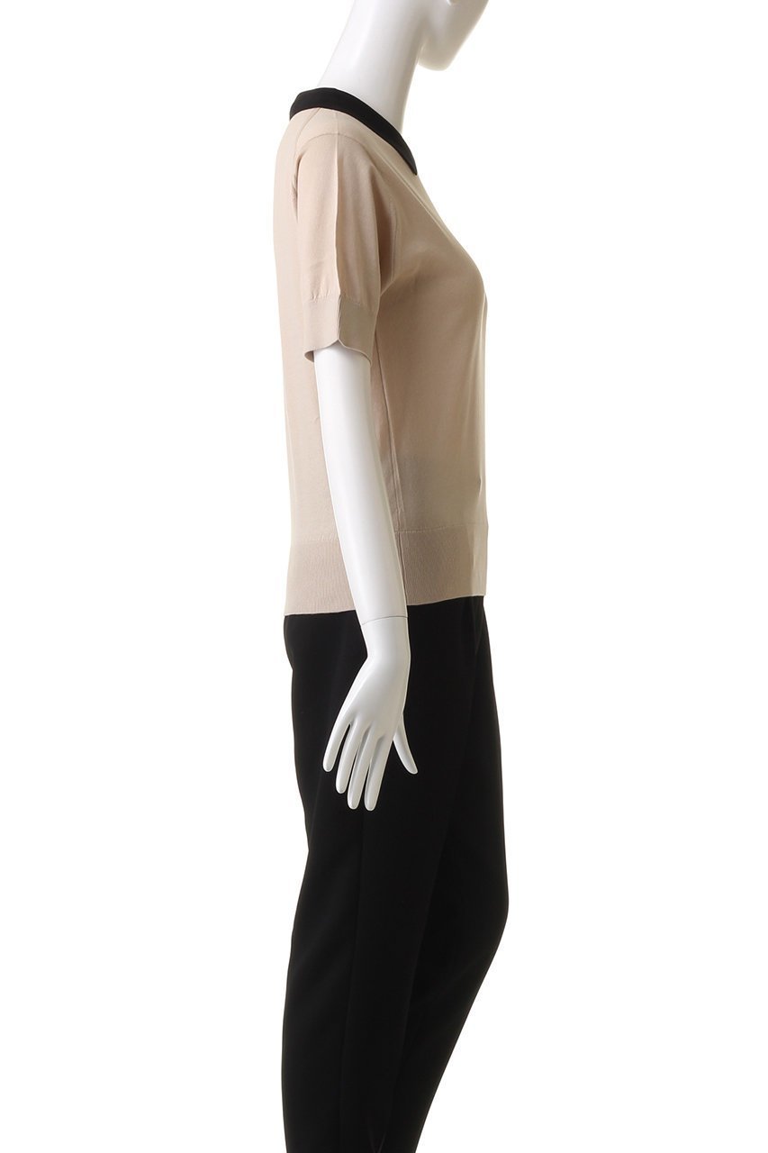 【マルティニーク/martinique】の【JOHN SMEDLEY】半袖クレリックポロシャツ 人気、トレンドファッション・服の通販 founy(ファニー) 　ファッション　Fashion　レディースファッション　Fashion for Women　トップス・カットソー　Cut & Sew Tops　ニット　Knit Tops & Sweaters　シャツ・ブラウス・オフィスカジュアル　Elegant Blouses & Button-Ups　ポロシャツ・きれいめカジュアル　Smart-Casual Polo Tops　カジュアルプルオーバー・ニットトップス　Pullovers & Knit Tops / Casual Pullovers　インナー　Innerwear　コンパクト　Compact, Small Size　シアー　Sheer, See-Through　シンプル　Simple, Minimal　半袖　Short Sleeve, Half Sleeve　other-3|ID: prp329100004609005 ipo3291000000032958369