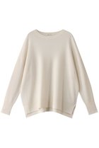 【ハウス オブ ロータス/HOUSE OF LOTUS】のウールスムースボートネックプルオーバー 人気、トレンドファッション・服の通販 founy(ファニー) ファッション Fashion レディースファッション Fashion for Women トップス・カットソー Cut & Sew Tops ニット Knit Tops & Sweaters カジュアルプルオーバー・ニットトップス Pullovers & Knit Tops / Casual Pullovers なめらか Smooth, Silky Texture 冬 Winter / This Winter 定番 Standard, Basic Item A/W・秋冬 Autumn/Winter thumbnail アイボリー|ID: prp329100004609010 ipo3291000000034957205