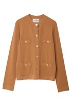 【マルティニーク/martinique】の【l heritage martinique】レーヨンエリーテポケットカーディガン キャメル|ID: prp329100004609011 ipo3291000000032958584