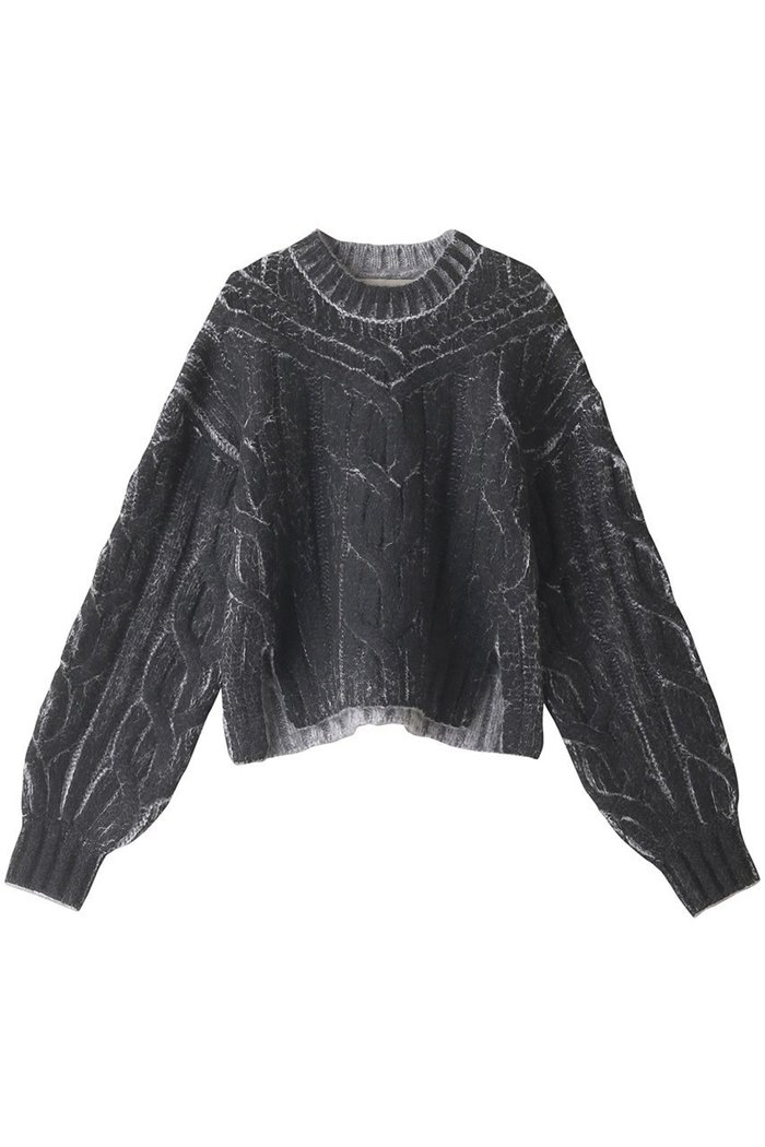 【プランク プロジェクト/PRANK PROJECT】のケーブルベイントニットプルオーバー / Cable Painted Knit Pullover インテリア・キッズ・メンズ・レディースファッション・服の通販 founy(ファニー) https://founy.com/ ファッション Fashion レディースファッション Fashion for Women トップス・カットソー Cut & Sew Tops ニット Knit Tops & Sweaters カジュアルプルオーバー・ニットトップス Pullovers & Knit Tops / Casual Pullovers ウォーム Warm Fabric クロップド Cropped, Short Length ボトム Bottoms, Lower Wear |ID: prp329100004609013 ipo3291000000032958649