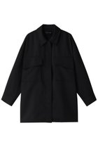 【ミズイロ インド/mizuiro ind】のwork wide shirt JK ジャケット 人気、トレンドファッション・服の通販 founy(ファニー) ファッション Fashion レディースファッション Fashion for Women アウター Coat / Outerwear Collection レディースジャケット・軽アウター Jackets ジャケット Jacket, Outerwear フレア Flare, Flared フロント Front, Front Design ボトム Bottoms, Lower Wear ポケット Pocket, Pocket Detail 羽織 Haori, Light Jacket thumbnail black|ID: prp329100004609018 ipo3291000000034980503