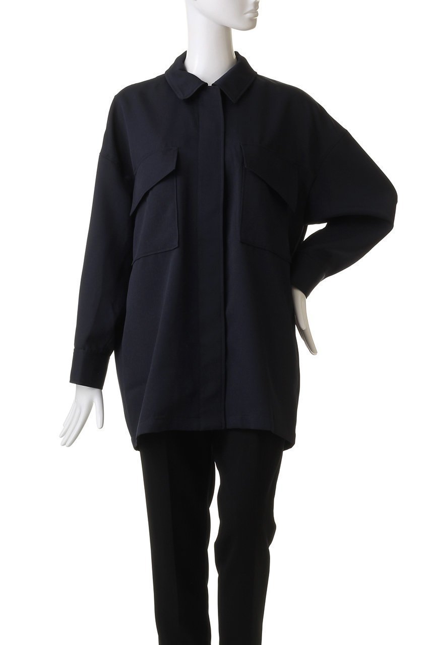 【ミズイロ インド/mizuiro ind】のwork wide shirt JK ジャケット 人気、トレンドファッション・服の通販 founy(ファニー) 　ファッション　Fashion　レディースファッション　Fashion for Women　アウター　Coat / Outerwear Collection　レディースジャケット・軽アウター　Jackets　ジャケット　Jacket, Outerwear　フレア　Flare, Flared　フロント　Front, Front Design　ボトム　Bottoms, Lower Wear　ポケット　Pocket, Pocket Detail　羽織　Haori, Light Jacket　other-2|ID: prp329100004609018 ipo3291000000035980402