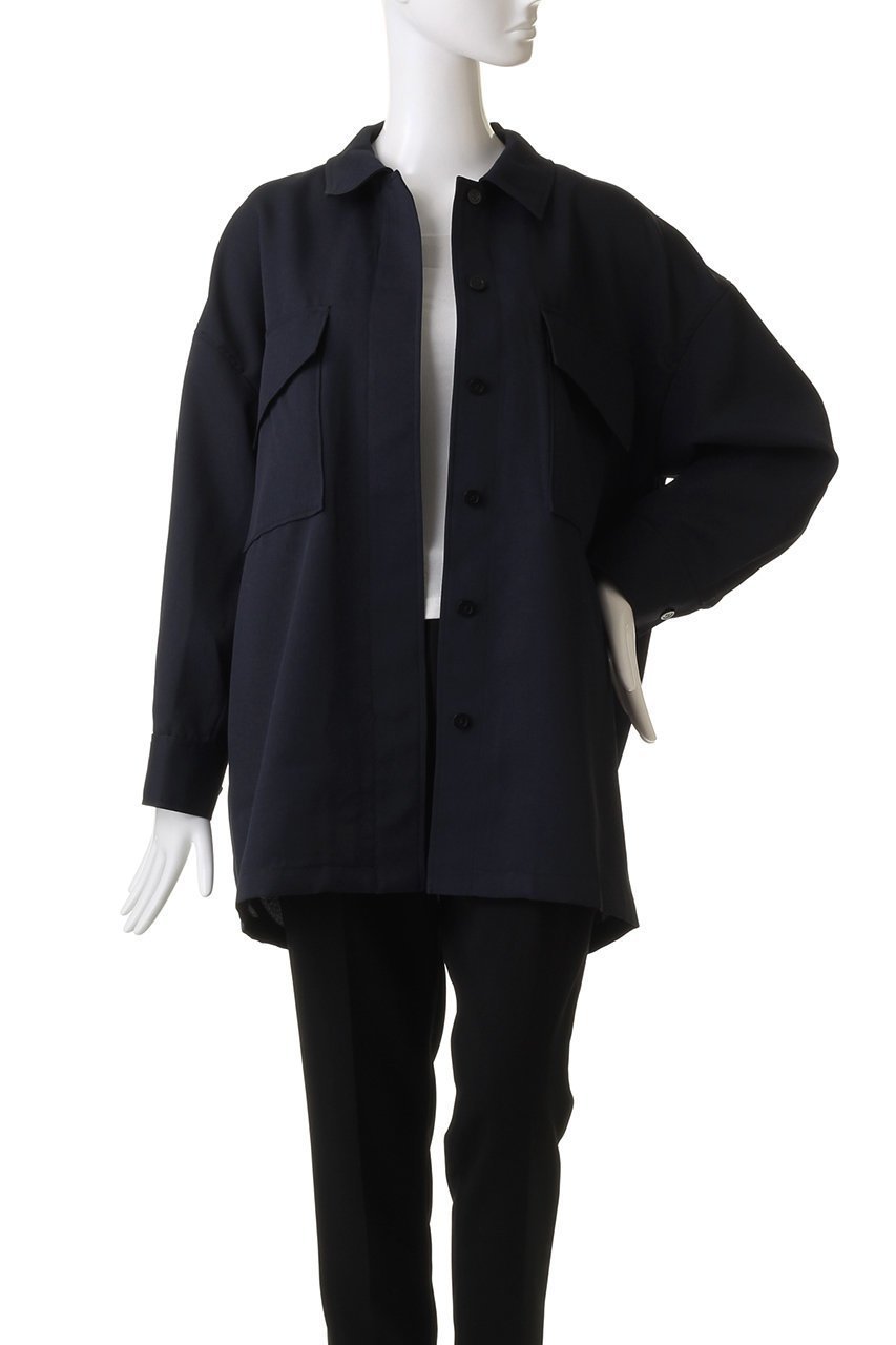 【ミズイロ インド/mizuiro ind】のwork wide shirt JK ジャケット 人気、トレンドファッション・服の通販 founy(ファニー) 　ファッション　Fashion　レディースファッション　Fashion for Women　アウター　Coat / Outerwear Collection　レディースジャケット・軽アウター　Jackets　ジャケット　Jacket, Outerwear　フレア　Flare, Flared　フロント　Front, Front Design　ボトム　Bottoms, Lower Wear　ポケット　Pocket, Pocket Detail　羽織　Haori, Light Jacket　other-7|ID: prp329100004609018 ipo3291000000035980407