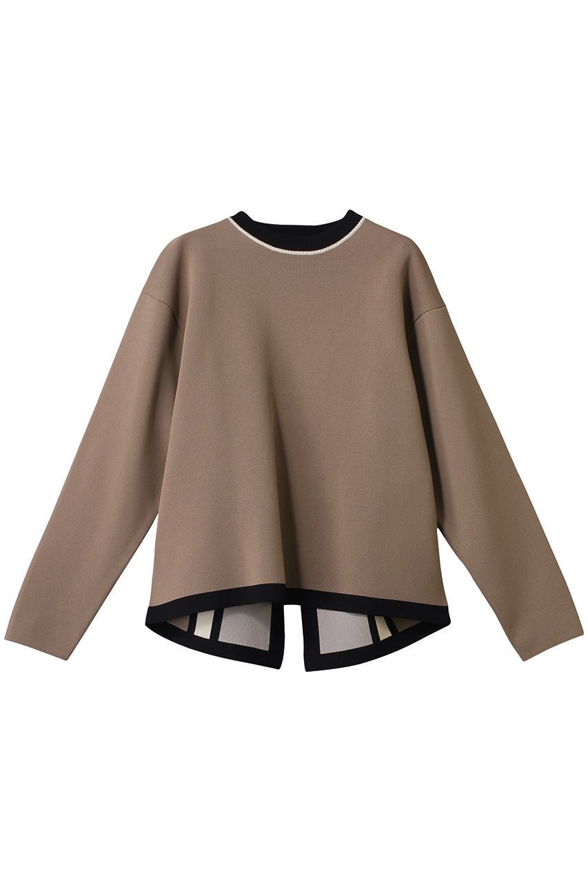 【アドーア/ADORE】のラインニット インテリア・キッズ・メンズ・レディースファッション・服の通販 founy(ファニー) 　ファッション　Fashion　レディースファッション　Fashion for Women　トップス・カットソー　Cut & Sew Tops　ニット　Knit Tops & Sweaters　カジュアルプルオーバー・ニットトップス　Pullovers & Knit Tops / Casual Pullovers　シンプル　Simple, Minimal　ストレッチ　Stretch, Stretchy Fabric　フロント　Front, Front Design　グレー|ID: prp329100004609025 ipo3291000000032959110