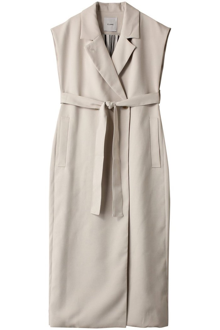 【クラネ/CLANE】のDOUBLE BREASTED GILET/ジレ インテリア・キッズ・メンズ・レディースファッション・服の通販 founy(ファニー) https://founy.com/ ファッション Fashion レディースファッション Fashion for Women アウター Coat / Outerwear Collection レディースジャケット・軽アウター Jackets ジャケット Jacket, Outerwear ダブル Double, Double-Breasted フロント Front, Front Design ベスト Vest, Waistcoat ロング Long, Long-Length |ID: prp329100004609027 ipo3291000000035655103