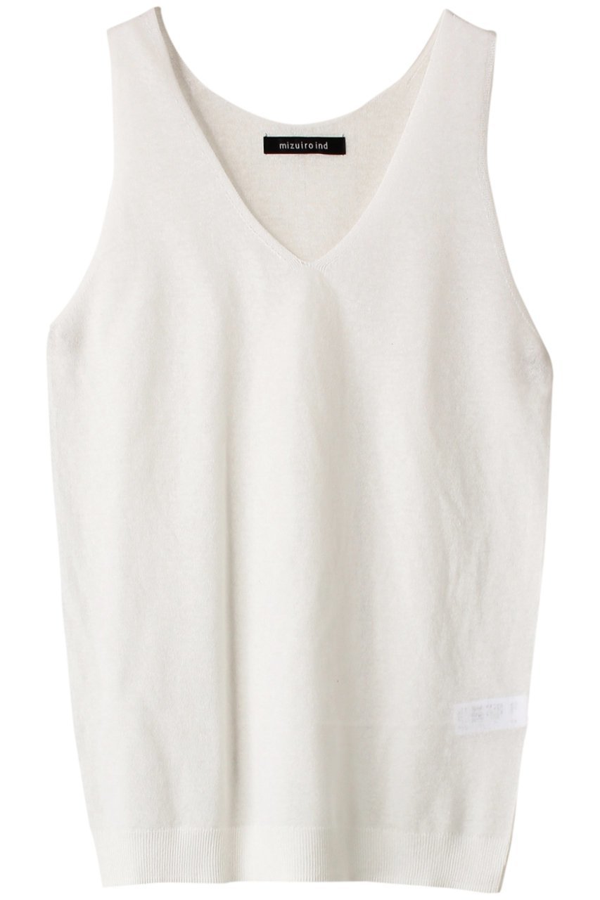 【ミズイロ インド/mizuiro ind】のHG round neck vest ベスト 人気、トレンドファッション・服の通販 founy(ファニー) 　ファッション　Fashion　レディースファッション　Fashion for Women　トップス・カットソー　Cut & Sew Tops　ニット　Knit Tops & Sweaters　ベスト&ジレ / 重ね着スタイル　Vests & Gilets　カジュアルプルオーバー・ニットトップス　Pullovers & Knit Tops / Casual Pullovers　サマー　Summer, Summer Style　チュニック　Tunic, Long Top　トレンド　Trend, Trending Now　ベスト　Vest, Waistcoat　 other-1|ID: prp329100004609030 ipo3291000000032959288