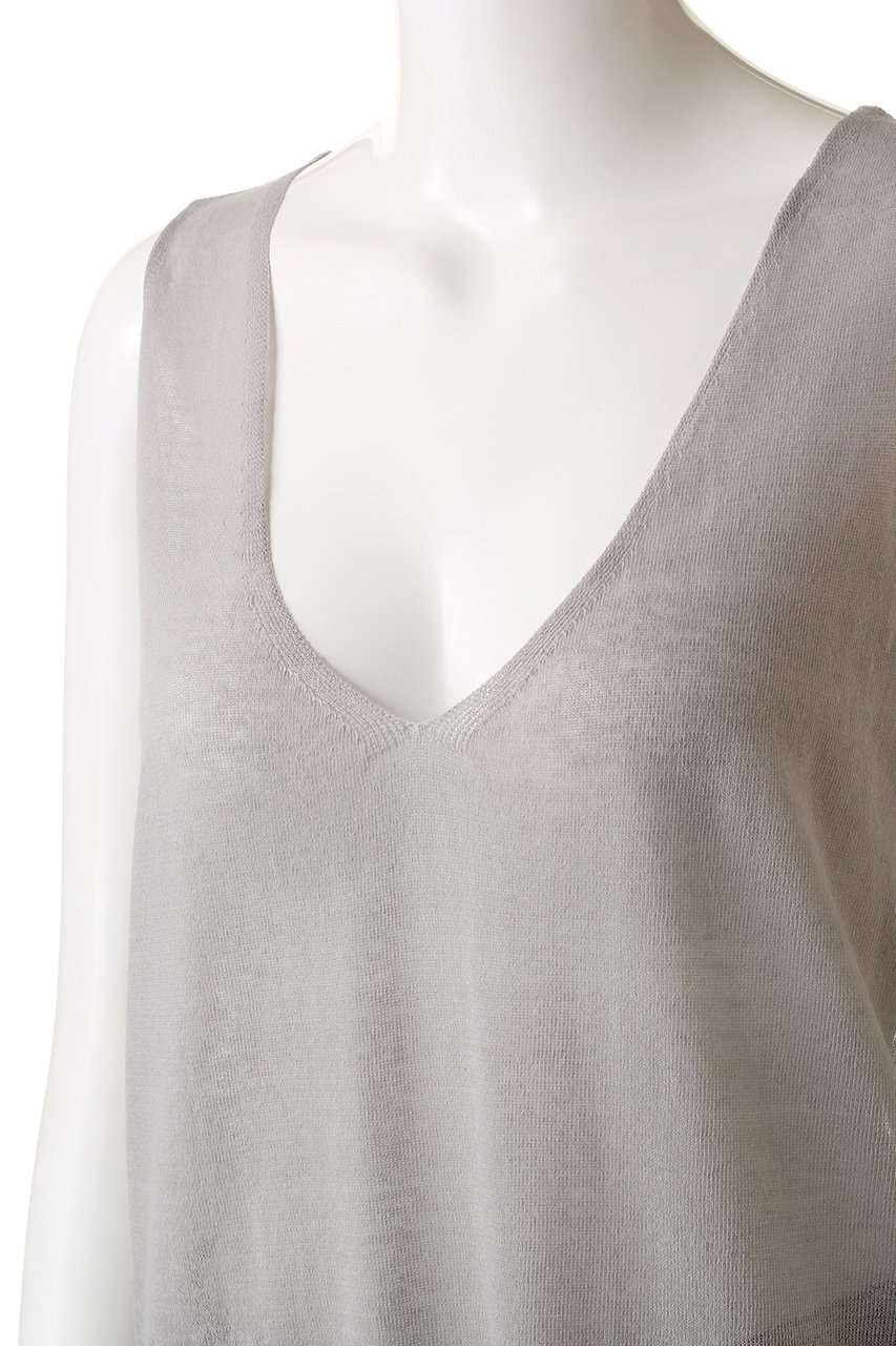 【ミズイロ インド/mizuiro ind】のHG round neck vest ベスト 人気、トレンドファッション・服の通販 founy(ファニー) 　ファッション　Fashion　レディースファッション　Fashion for Women　トップス・カットソー　Cut & Sew Tops　ニット　Knit Tops & Sweaters　ベスト&ジレ / 重ね着スタイル　Vests & Gilets　カジュアルプルオーバー・ニットトップス　Pullovers & Knit Tops / Casual Pullovers　サマー　Summer, Summer Style　チュニック　Tunic, Long Top　トレンド　Trend, Trending Now　ベスト　Vest, Waistcoat　other-5|ID: prp329100004609030 ipo3291000000032959313