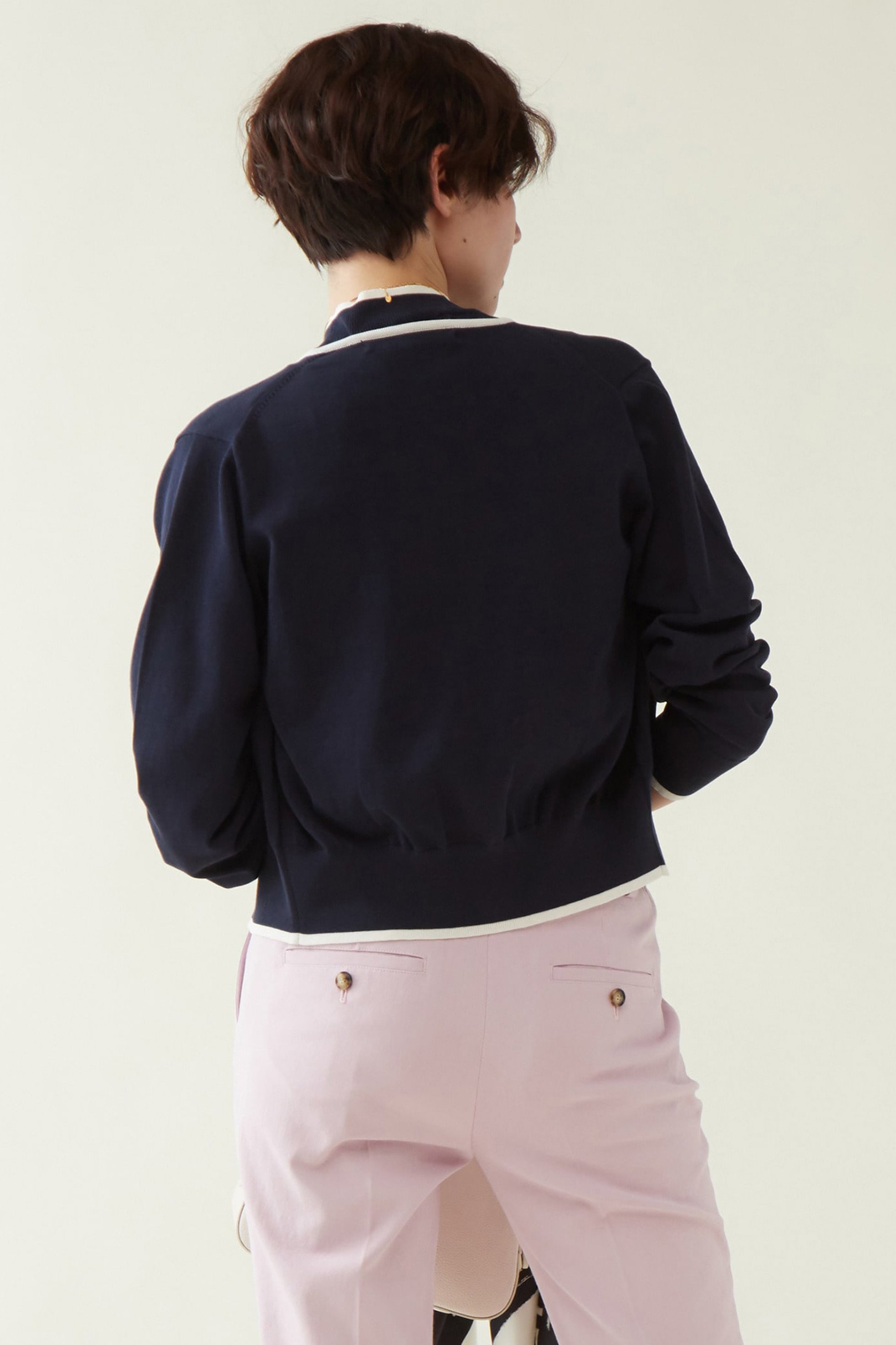 【マルティニーク/martinique】のESSENTIALカーディガン 人気、トレンドファッション・服の通販 founy(ファニー) 　ファッション　Fashion　レディースファッション　Fashion for Women　トップス・カットソー　Cut & Sew Tops　ニット　Knit Tops & Sweaters　カーディガン・羽織り　Layered Style Cardigans　おすすめ　Recommended / Our Picks　アンサンブル　Ensemble Set　カーディガン　Cardigan, Knitwear　コンパクト　Compact, Small Size　バランス　Balance, Style Balance　パイピング　Piping, Trim Design　ベーシック　Basic, Essential　ボトム　Bottoms, Lower Wear　メタル　Metal, Metal Parts　定番　Standard, Basic Item　other-2|ID: prp329100004609037 ipo3291000000032959510