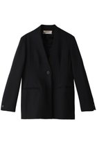 【デザイン ワークス/DESIGN WORKS】のダブルフェイスノーカラージャケット ダークネイビー|ID: prp329100004609043 ipo3291000000032959712