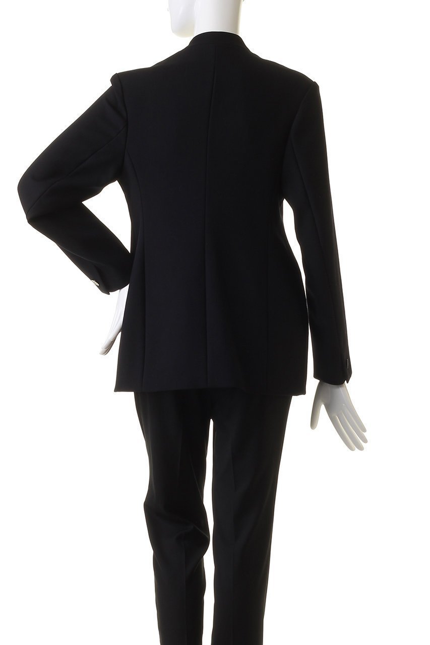 【デザイン ワークス/DESIGN WORKS】のダブルフェイスノーカラージャケット 人気、トレンドファッション・服の通販 founy(ファニー) 　ファッション　Fashion　レディースファッション　Fashion for Women　アウター　Coat / Outerwear Collection　レディースジャケット・軽アウター　Jackets　ノーカラージャケット / シンプル上品コーデ　Collarless Jackets　ジャケット　Jacket, Outerwear　ダブル　Double, Double-Breasted　トレンド　Trend, Trending Now　フェイス　Face, Facial Design　エレガント 上品　Elegant　other-4|ID: prp329100004609043 ipo3291000000032959724