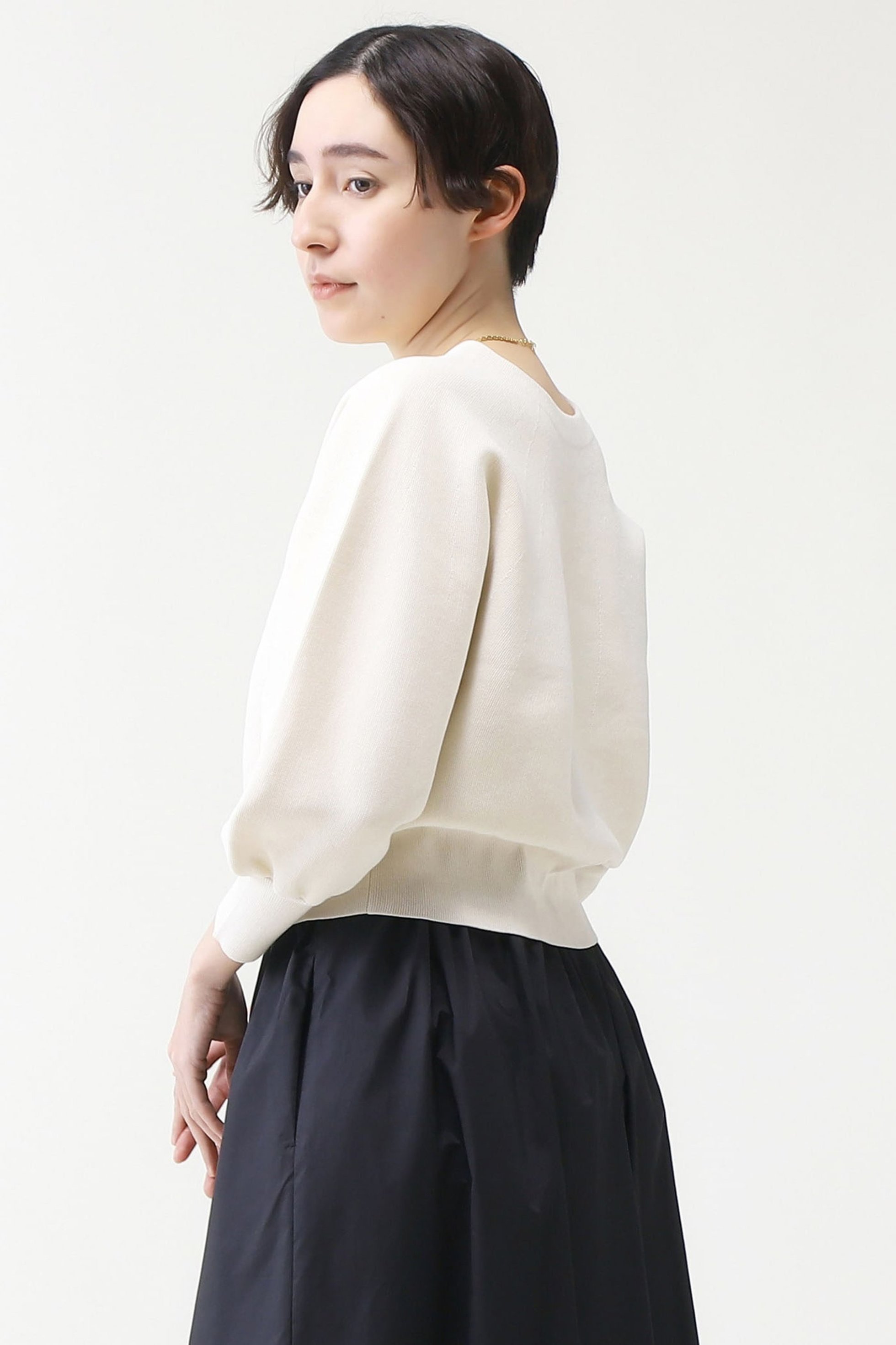 【マルティニーク/martinique】のESSENTIALフロンタブルニット 人気、トレンドファッション・服の通販 founy(ファニー) 　ファッション　Fashion　レディースファッション　Fashion for Women　トップス・カットソー　Cut & Sew Tops　ニット　Knit Tops & Sweaters　カジュアルプルオーバー・ニットトップス　Pullovers & Knit Tops / Casual Pullovers　バランス　Balance, Style Balance　ミラノリブ　Milano Rib, Milano Stitch　定番　Standard, Basic Item　other-5|ID: prp329100004609048 ipo3291000000032959899