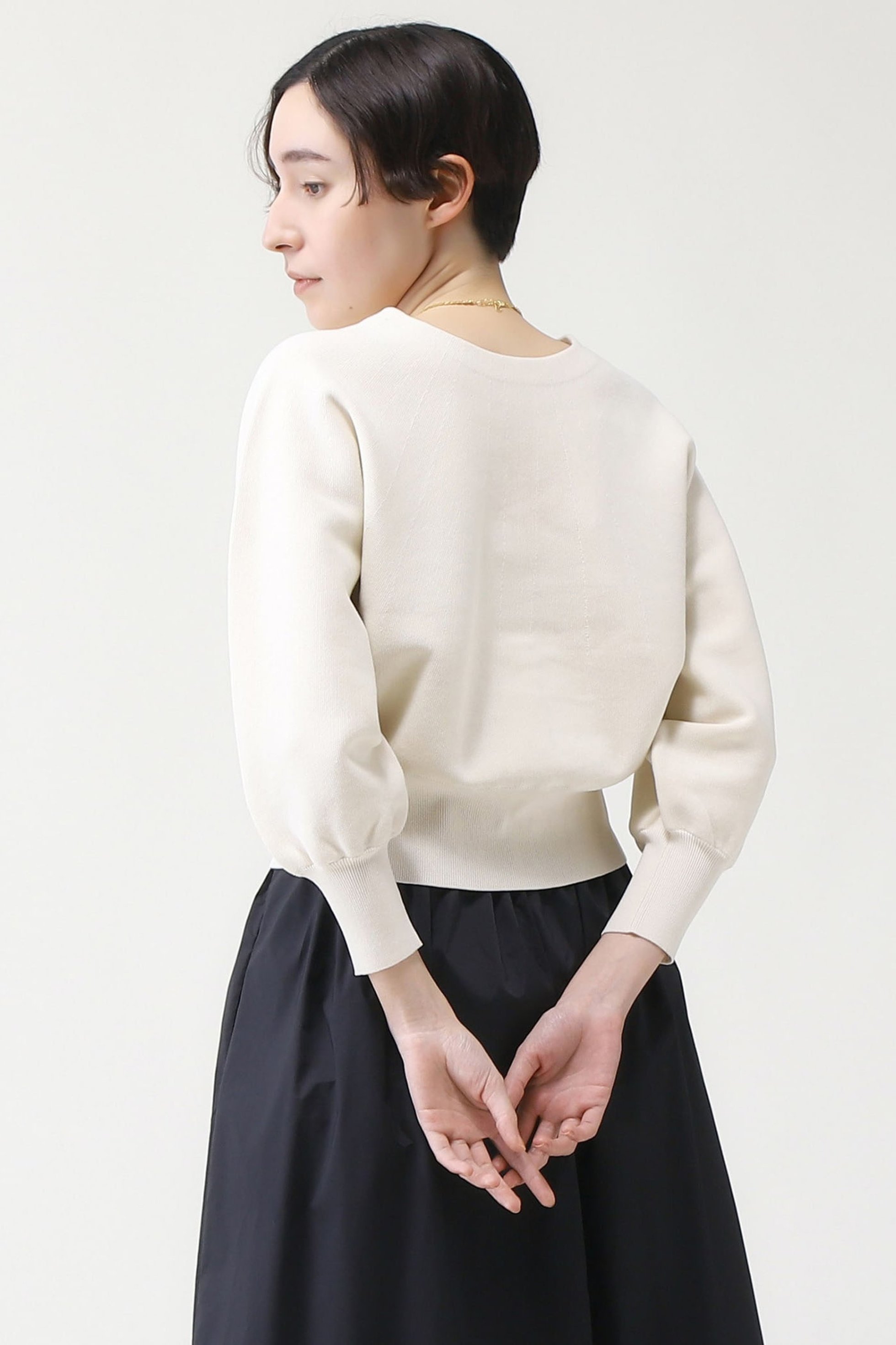 【マルティニーク/martinique】のESSENTIALフロンタブルニット 人気、トレンドファッション・服の通販 founy(ファニー) 　ファッション　Fashion　レディースファッション　Fashion for Women　トップス・カットソー　Cut & Sew Tops　ニット　Knit Tops & Sweaters　カジュアルプルオーバー・ニットトップス　Pullovers & Knit Tops / Casual Pullovers　バランス　Balance, Style Balance　ミラノリブ　Milano Rib, Milano Stitch　定番　Standard, Basic Item　other-6|ID: prp329100004609048 ipo3291000000032959907